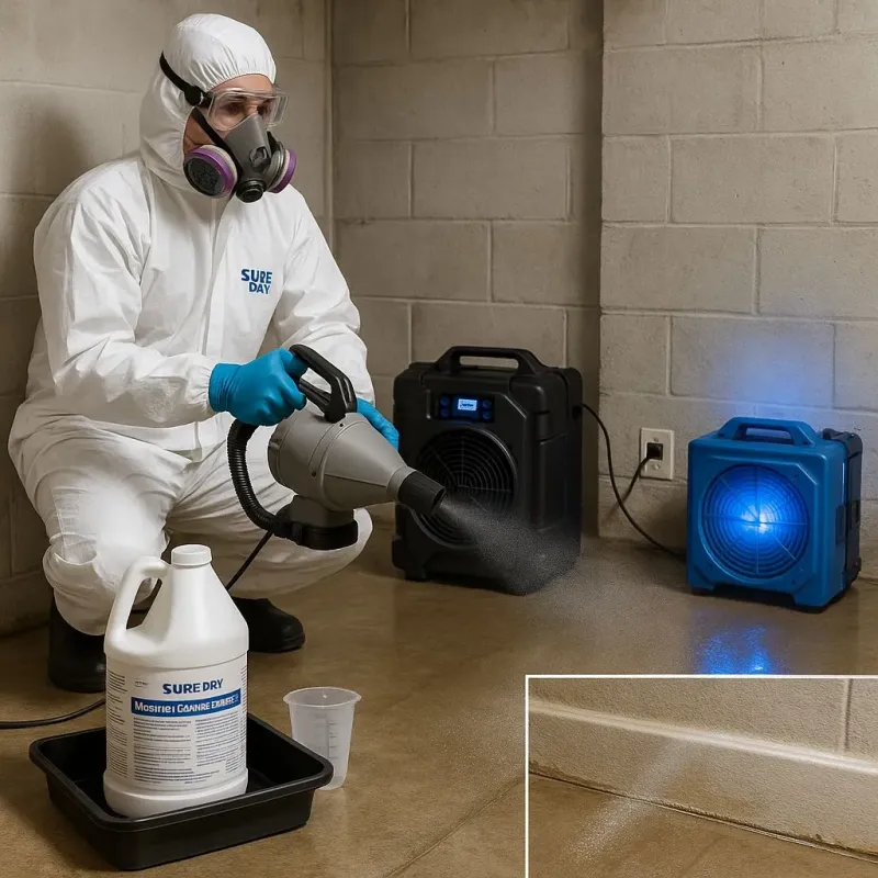 Sanitization and Odor Removal process in Ardmore, OK