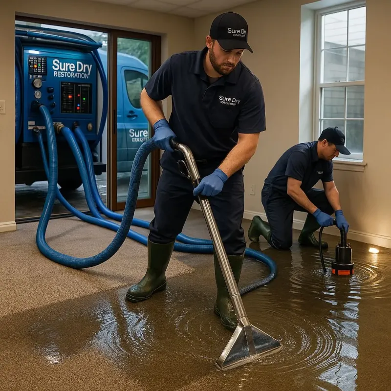 Water Extraction and Removal process in Ardmore, OK